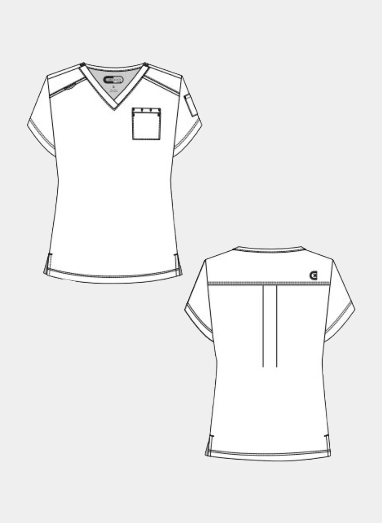 Koi Cureology Arthro Scrub Top - Royal - Image 3