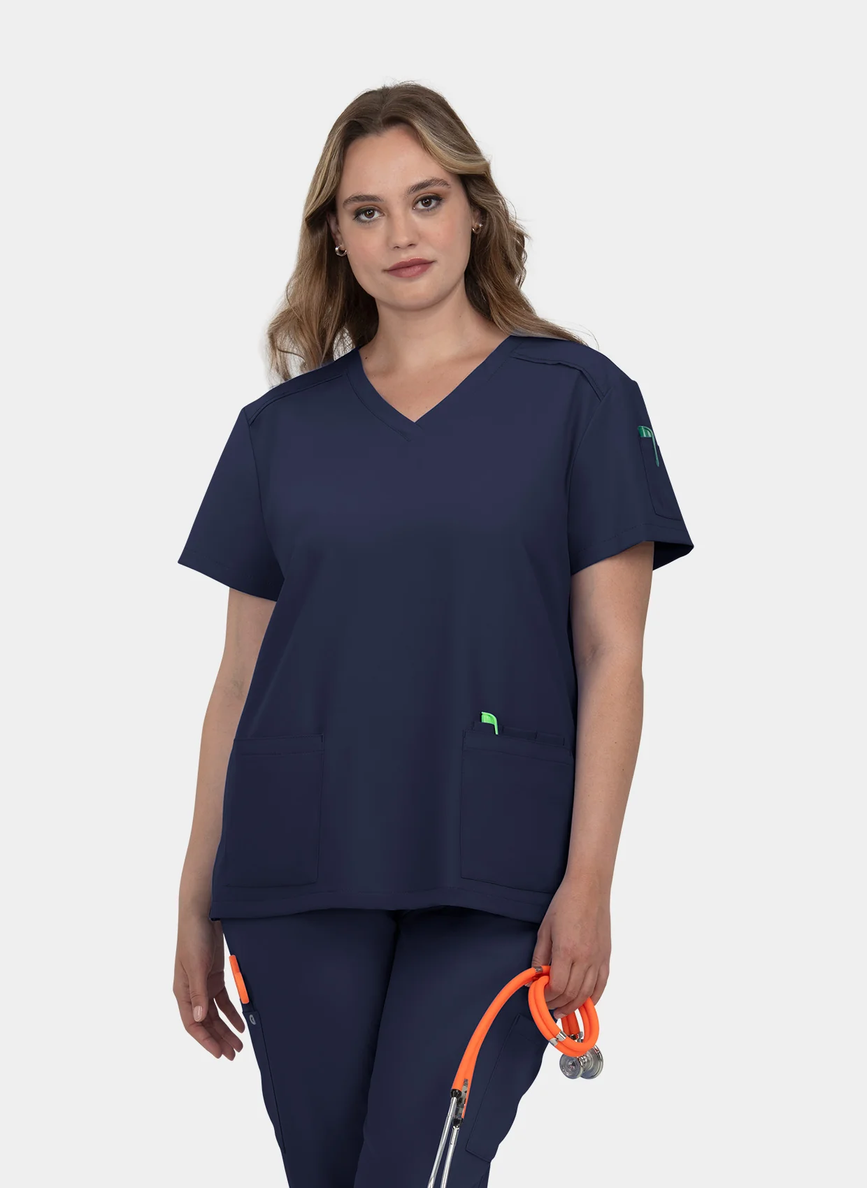 Koi Cureology Cardi Scrub Top - Navy - Image 4