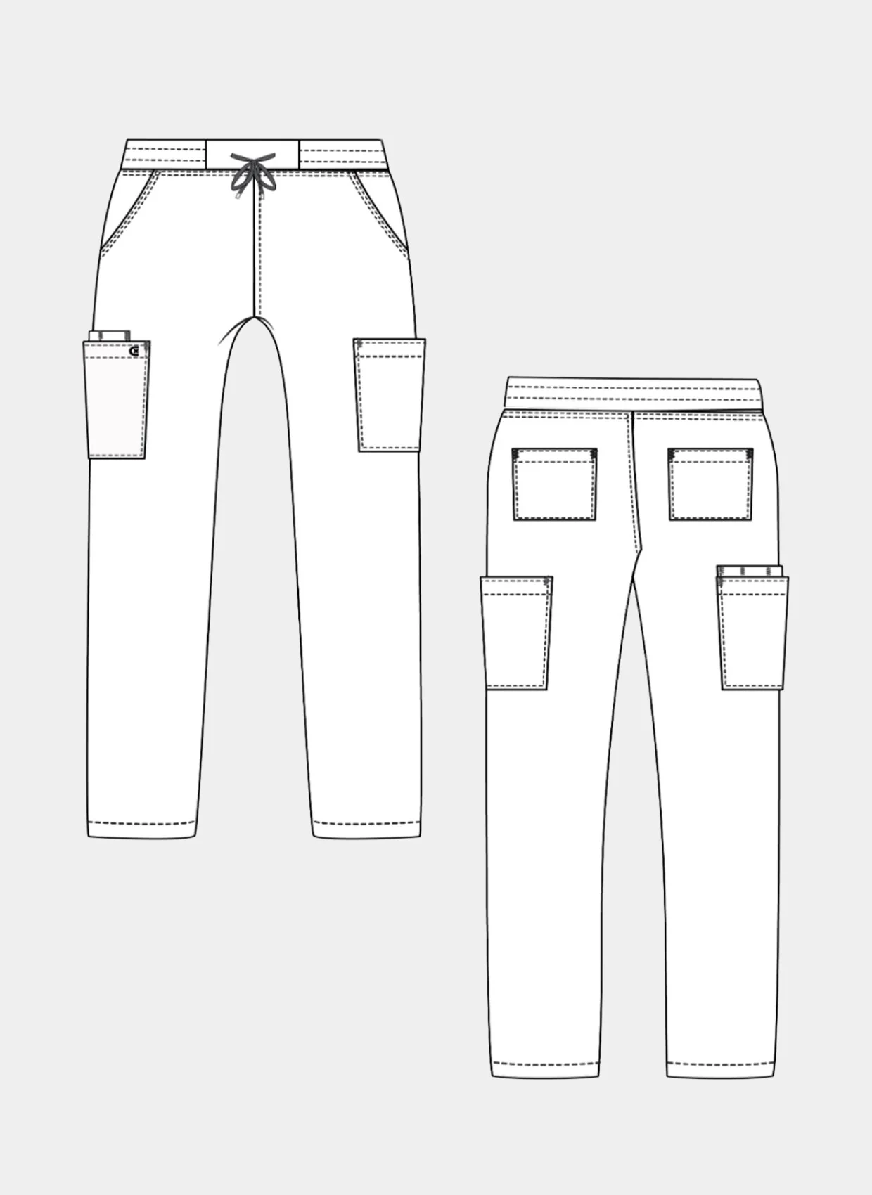 Koi Cureology Men's Neuro Scrub Trousers - Black - Image 3