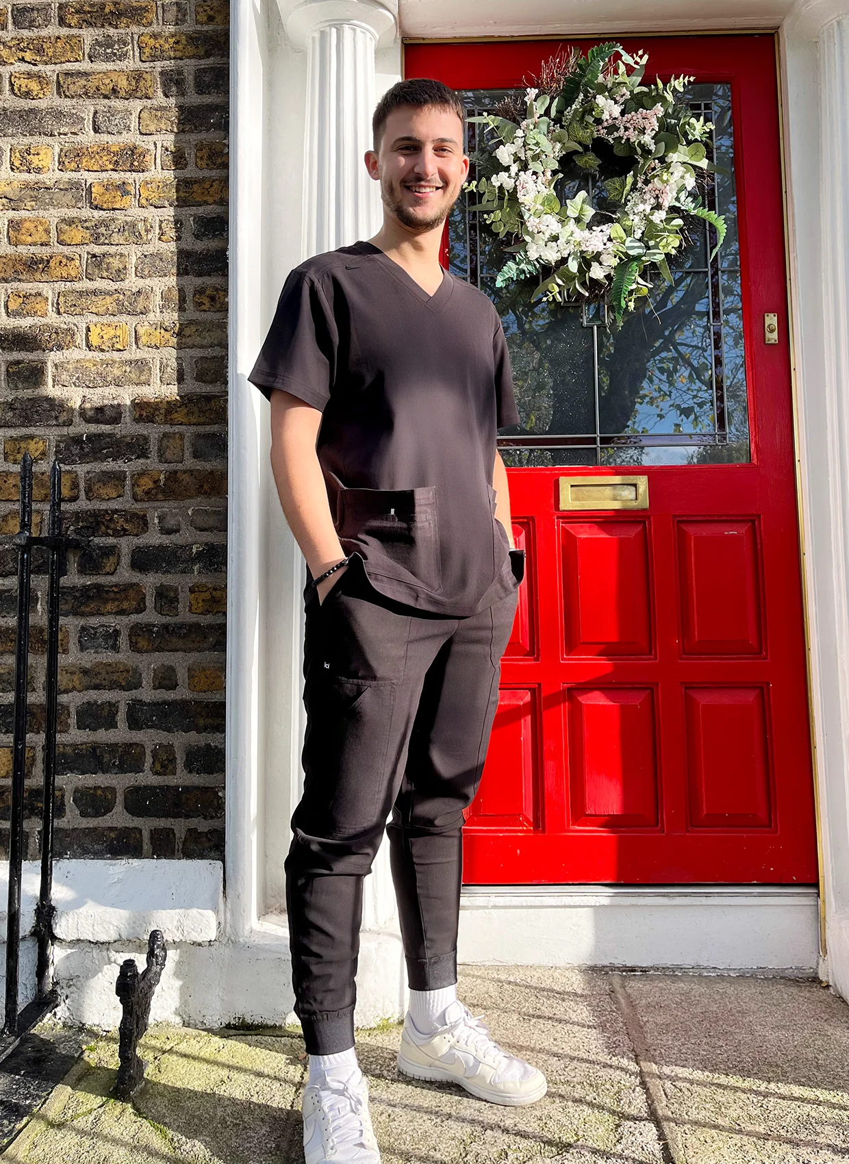 Koi Next Gen Free To Be Scrub Top - Navy - Image 5