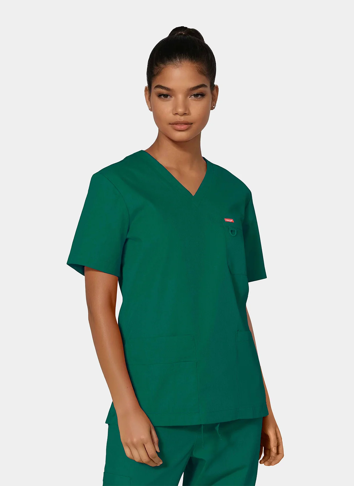 Unisex Orange Standard Balboa Scrub Top - Hunter - Image 4