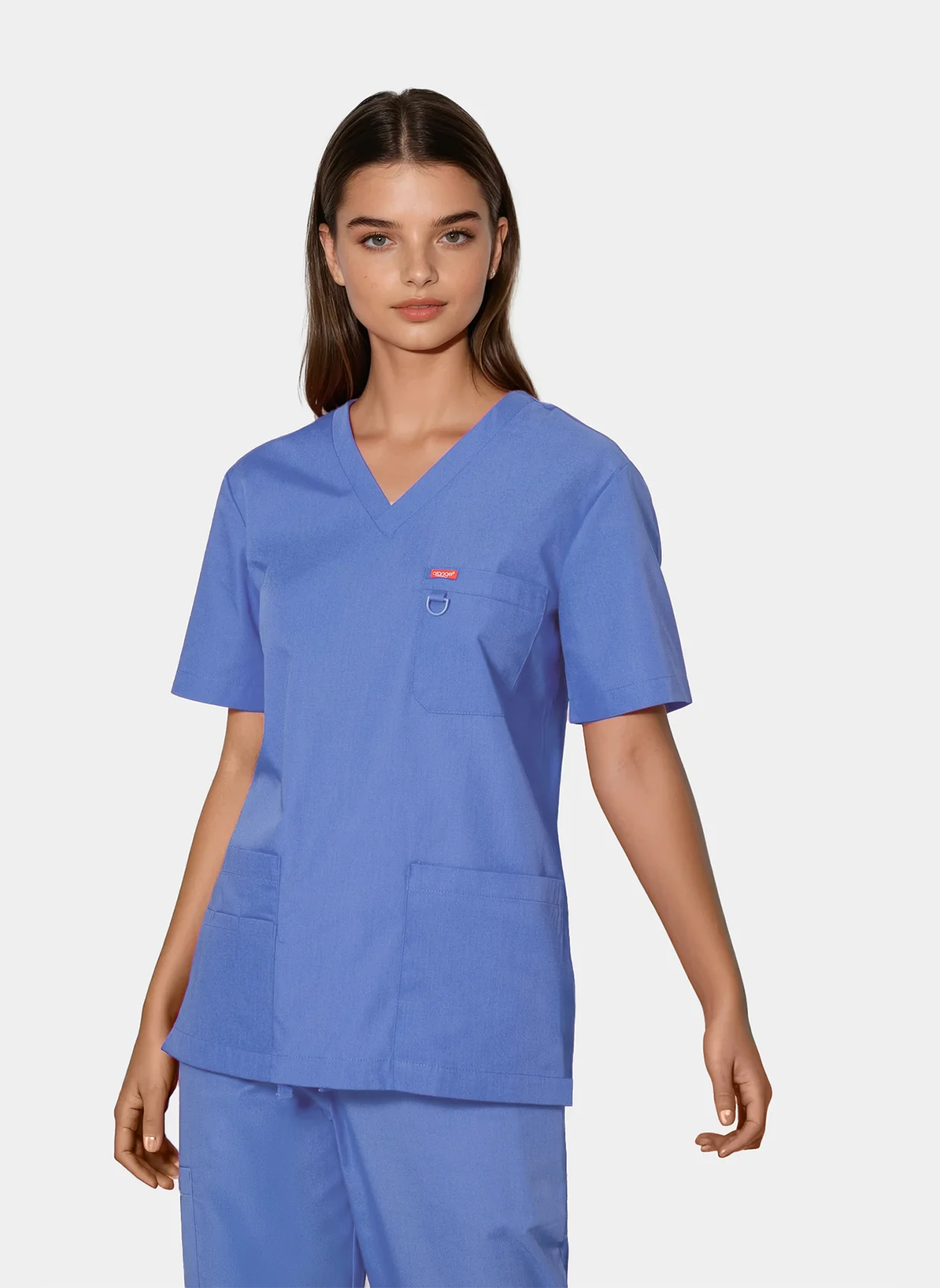 Unisex Orange Standard Balboa Scrub Top - True Ceil - Image 3