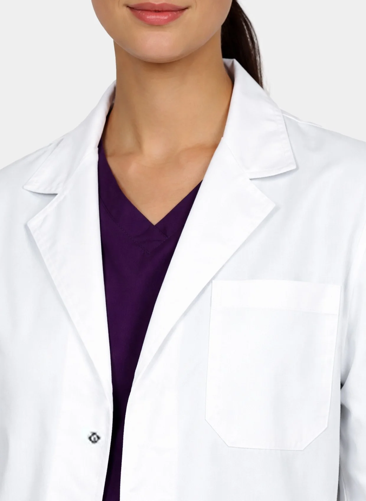 Unisex Prestige White Lab Coat - Image 3